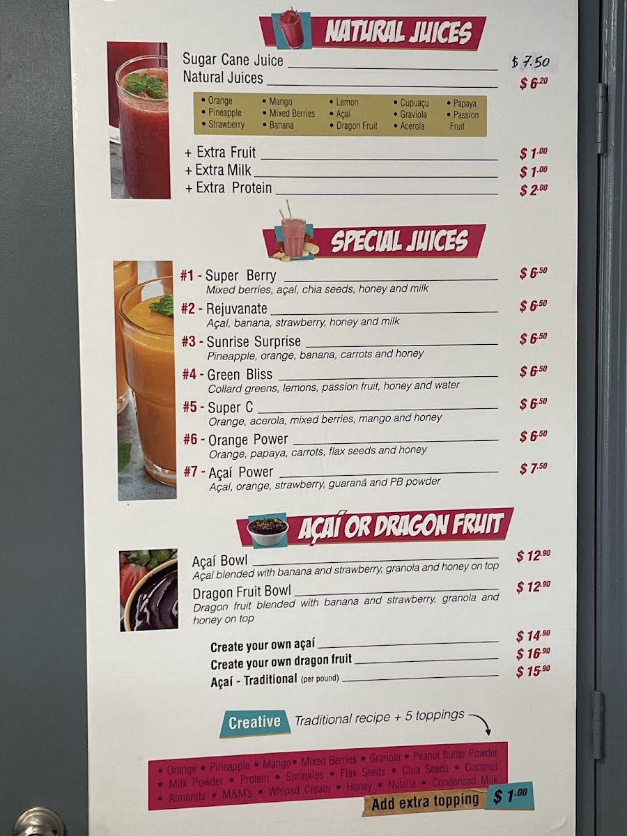 Casa do Pastel Menu - Image 1